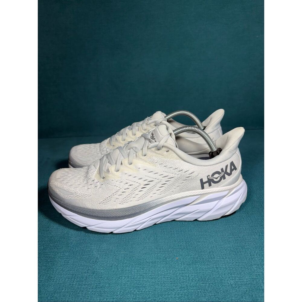 Hoka Clifton 8 Light Reed Shifting Sand Running Shoes 1119393 Men's Size 10 D